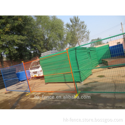 Various Color Powder Coated Temporary Fence,High Quality Movable Temporary Fence,Temporary Fencing For Residential Housing Site